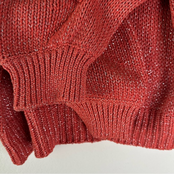 Ulla Johnson Tunis Metallic Sweater SZ L - Picture 5 of 6
